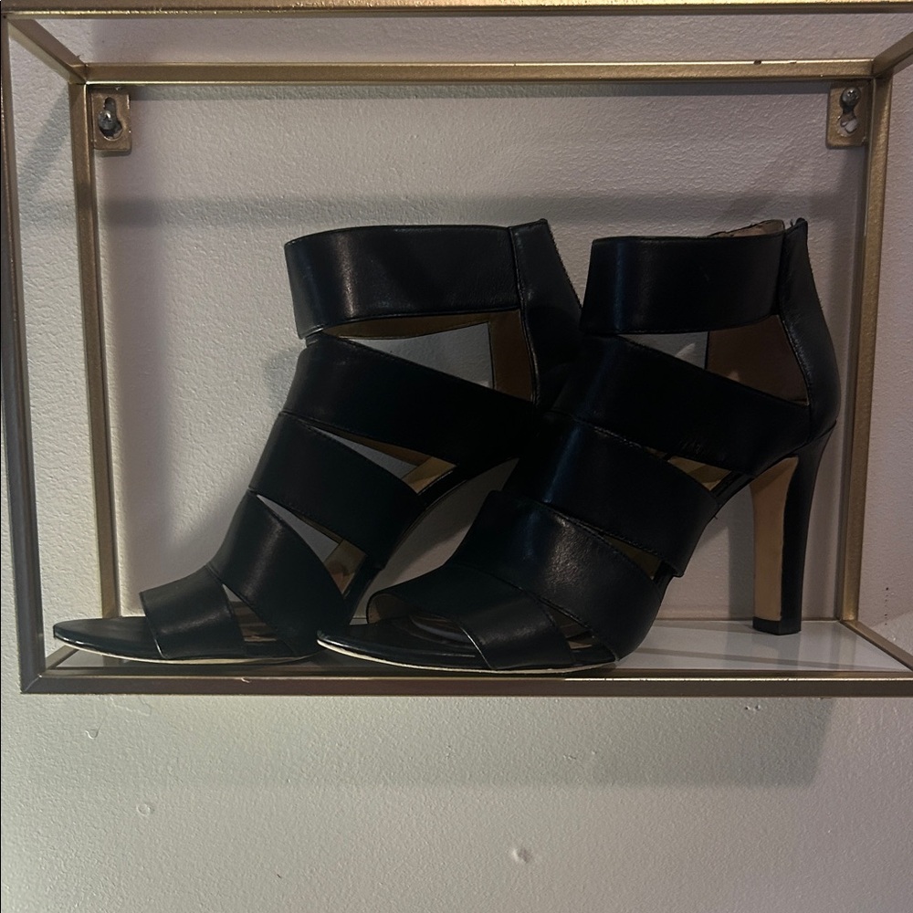 Michael Kors Black Strappy Heels
